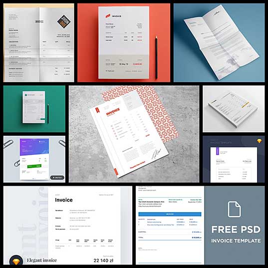 10 Free Invoice Templates for Creatives