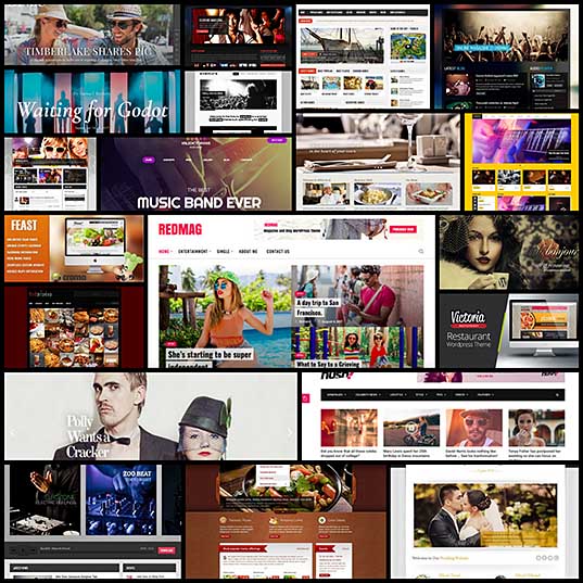20 WordPress Themes for Entertainment Based Websites - Bittbox