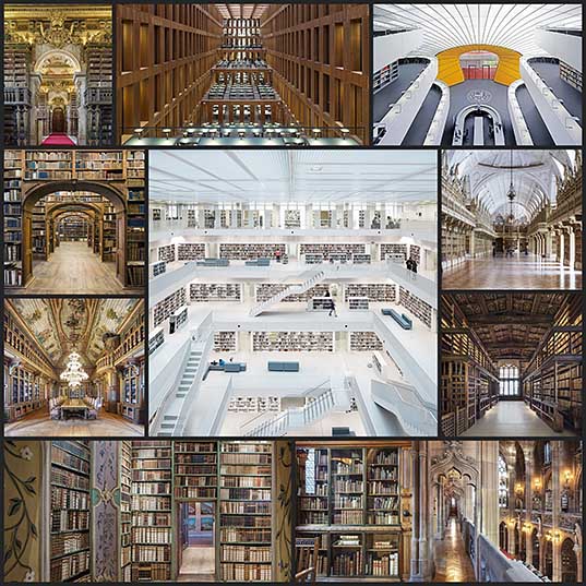 Architectural Photographer Captures Beautiful Libraries Around the World