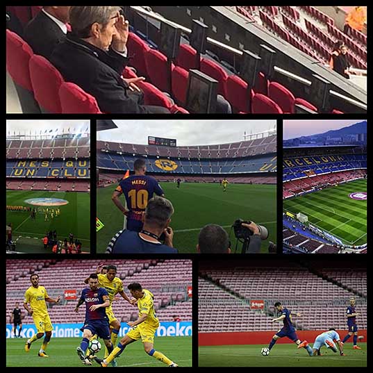 Футбольный матч «Барселона» - «Лас-Пальмас» прошел на пустом стадионе (6 фото) » Триникси