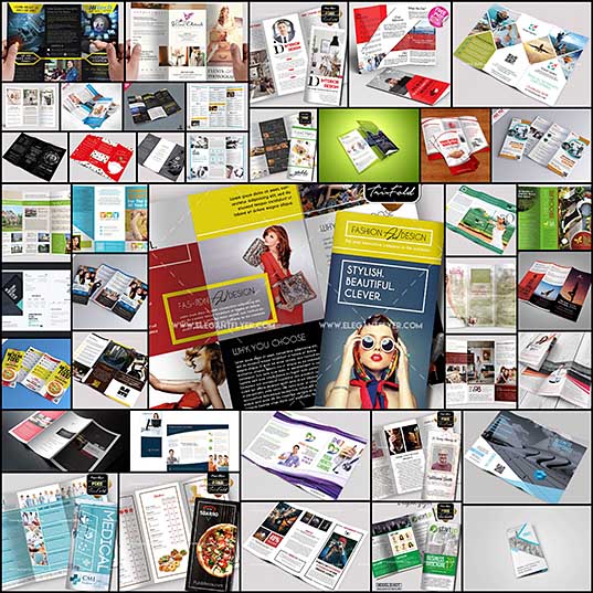 40 Free Professional Tri-fold Brochures for Business - GraphicsFuel