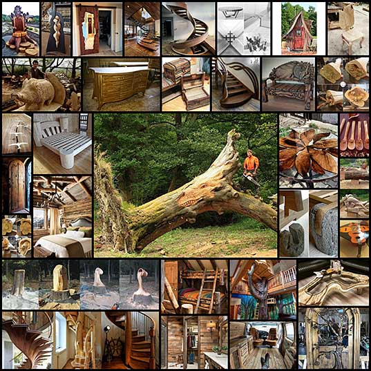 Великолепные изделия из дерева (33 фото) » Триникси