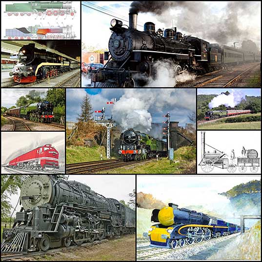 海外の蒸気機関車 写真10枚 いぬらぼ