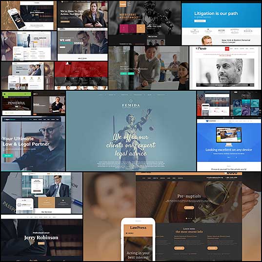 TOP 20 Law Firm Website Templates for WordPress 2018