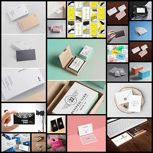 20 Beautiful Business Card Mockups to Download For Free