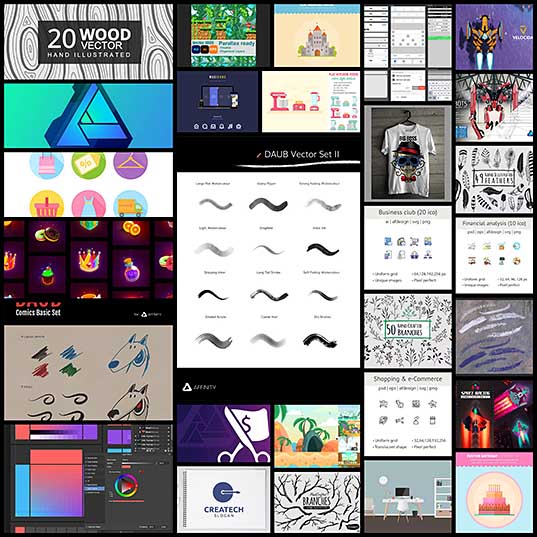 25 Awesome Affinity Designer Textures, Assets & Resources (Free & Premium!)
