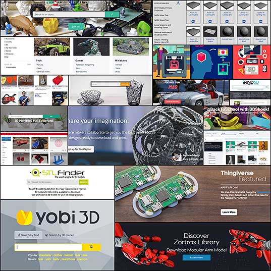 35 Websites to Download Free STL Models for 3D Printers - Hongkiat