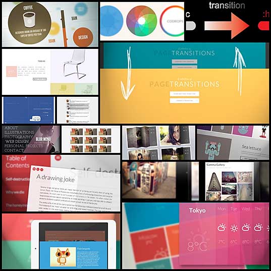 15 Amazing Page Transitions Effects Tutorials in jQuery and CSS3