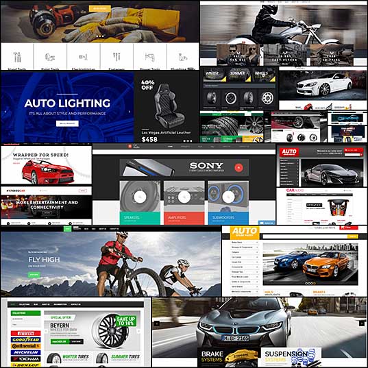 18+ Cars & Motorcycles Shopify Themes