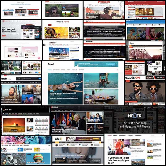 25 News Website Templates for Storytelling Websites