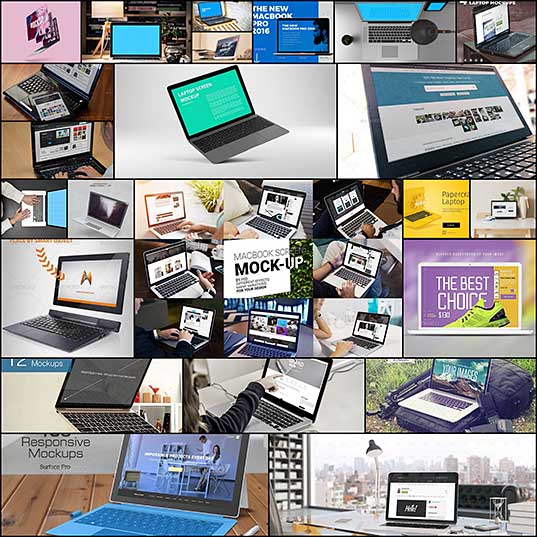 20+ Laptop Mockup Templates (PSD & PNG) Design Shack
