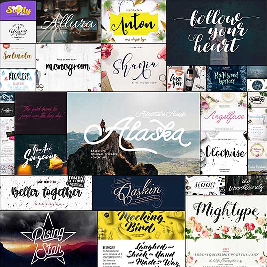 30 Free Script Fonts You Can Use for Your Designs - Web Design Ledger