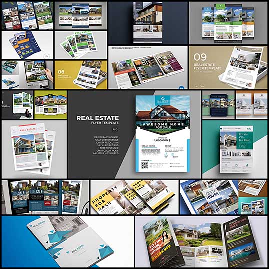 20+ Best Real Estate Flyer Templates Design Shack