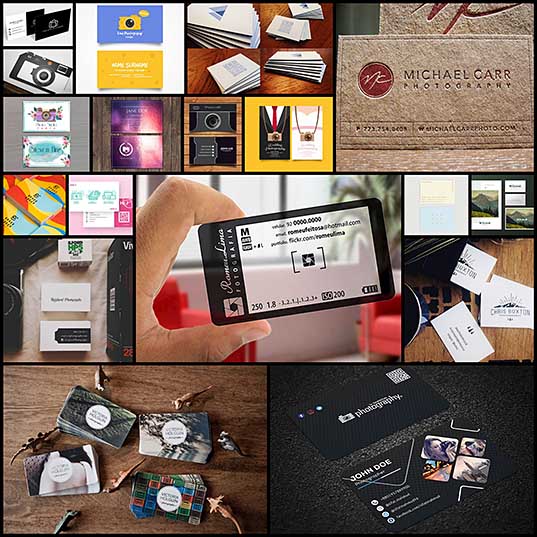 20 Creative Examples of Photography Business Card Designs - Web Design Ledger1
