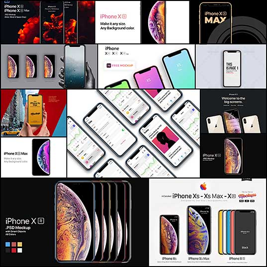 10+ Best iPhone XS, XS Max & XR Mockups Design Shack