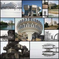 フランスの写真家の目を通して今後のソ連のアーキテクチャ
