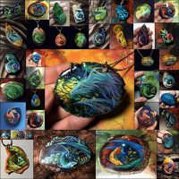 I Paint Dragons, The Ancient Keepers Of Our Dreams On Stones Bored Panda