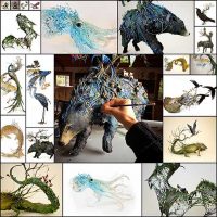 Surreal Animal Sculptures by Mixed-Media Artist Ellen Jewett