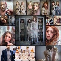 著者は、生きているように見える独自の見事な美しさを作成しています