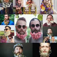 18 Men Are Decorating Their Beards With Flowers For Spring